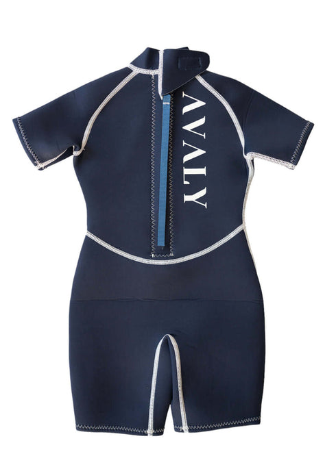 Kids Short Wetsuit  in Dark Navy